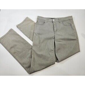 Armani Collezioni Slim Leg Gray Stretch Denim Jeans‎ Pants Women's 31 EUC